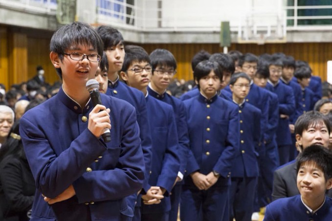 Японская школьная форма для мальчиков гакуран
